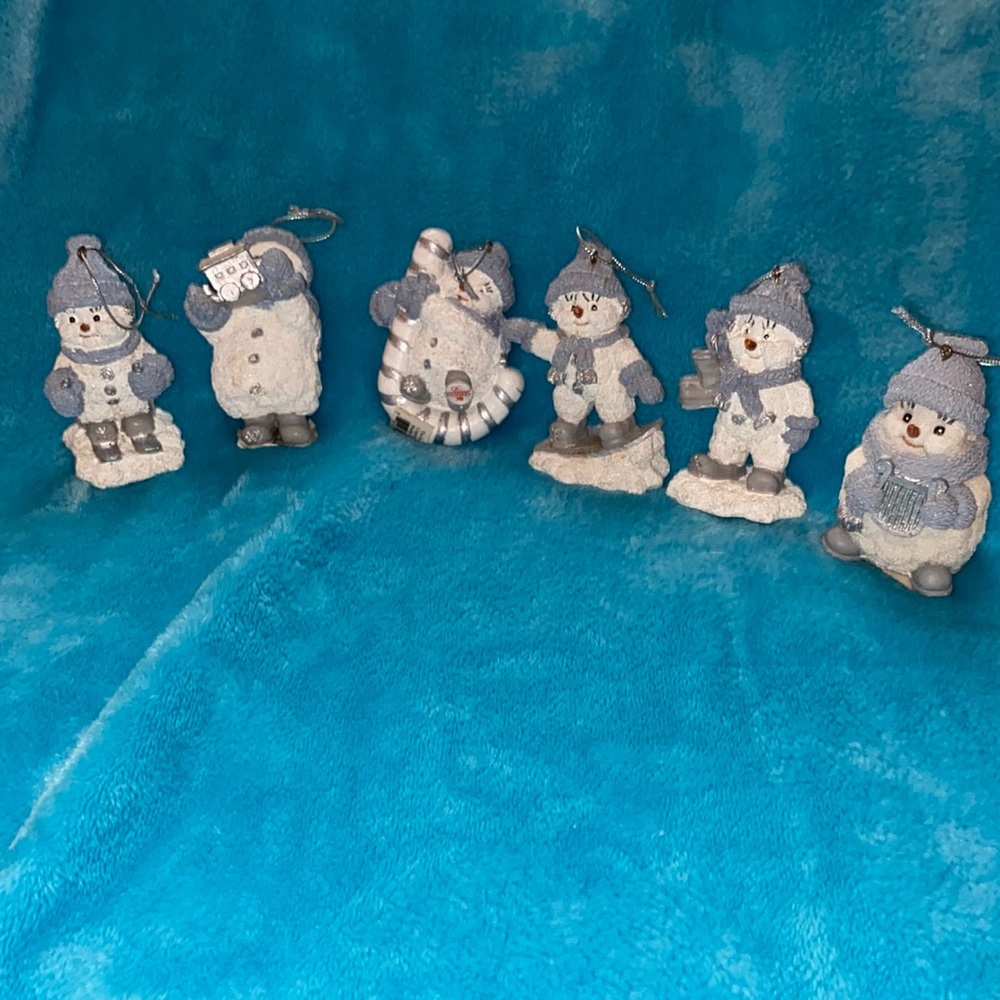 ❄️☃️Vintage Enesco Snow Buddies Ornaments ☃️❄️